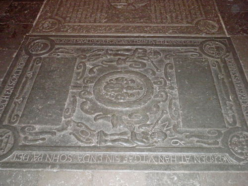 Inside Uppsala Domkyrka.